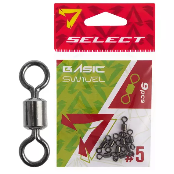 Вертлюжок Select Basic Swivel #5 (9 шт / уп), Размер: #5 (13 мм), фото 